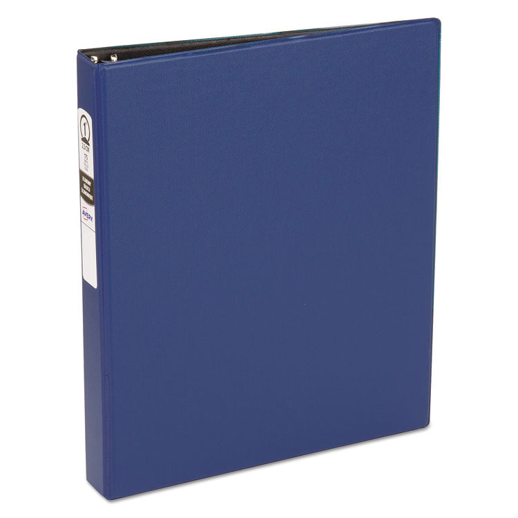 Avery - Economy Non-View Binder with Round Rings, 3 Rings, 1" Capacity, 11 x 8.5, Blue, (3300)