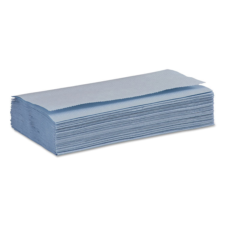 Boardwalk - Windshield Paper Towels, 9.13 x 10.25, Blue, 250/Pack, 9 Packs/Carton