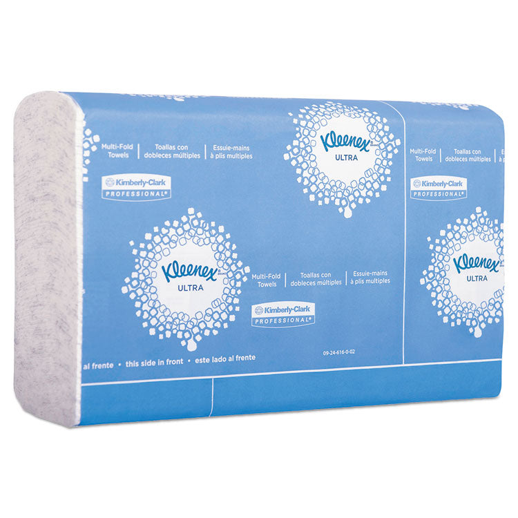 Kleenex - Reveal Multi-Fold Towels, 2-Ply, 8 x 9.4, White, 16/Carton