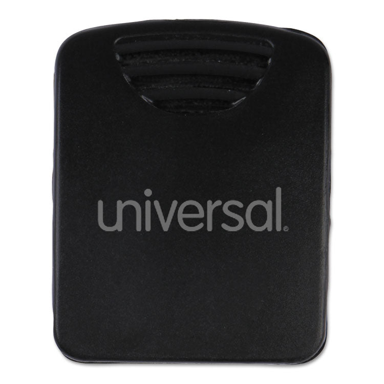 Universal - Fabric Panel Wall Clips, 25 Sheet Capacity, Black, 20/Pack