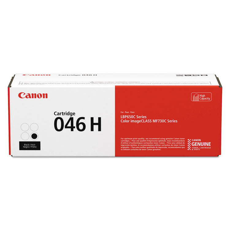 Canon - 1254C001 (046) High-Yield Toner, 6,300 Page-Yield, Black