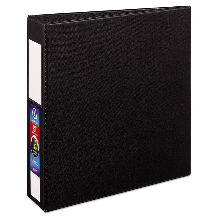 Avery - Heavy-Duty Non-View Binder with DuraHinge and One Touch EZD Rings, 3 Rings, 2" Capacity, 11 x 8.5, Black (5407903)