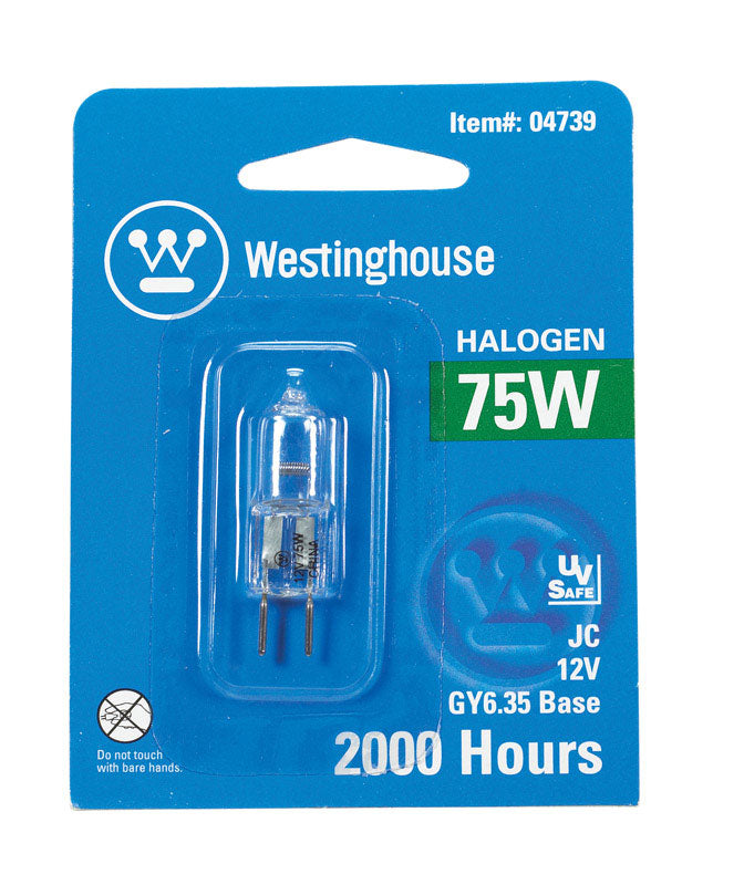 WESTINGHOUSE - Westinghouse 75 W T4 Decorative Halogen Bulb 1,350 lm White 1 pk