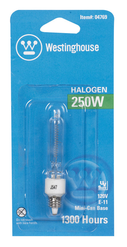 WESTINGHOUSE - Westinghouse 250 W T4 Halogen Bulb 4,250 lm White 1 pk