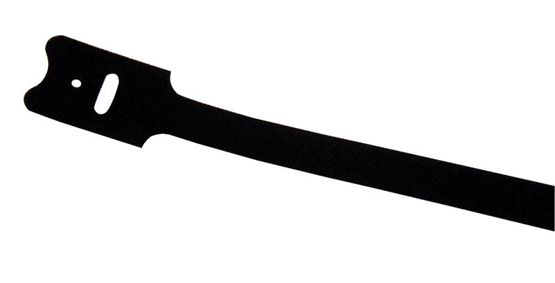 GARDNER BENDER - Gardner Bender 8 in. L Black Hook and Loop Fastener 5 pk