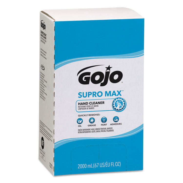 GOJO - SUPRO MAX Hand Cleaner, Unscented, 2,000 mL Pouch (8802944)