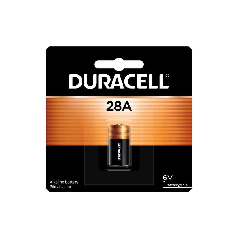 DURACELL - Duracell Alkaline 28A 6 V 105 Ah Medical Battery 1 pk