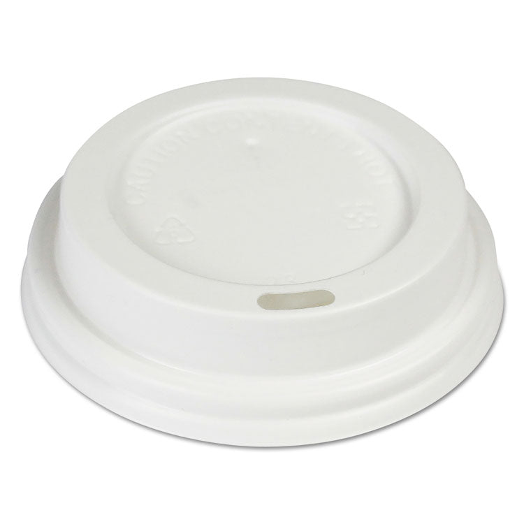 Boardwalk - Hot Cup Lids, Fits 8 oz Hot Cups, White, 1,000/Carton