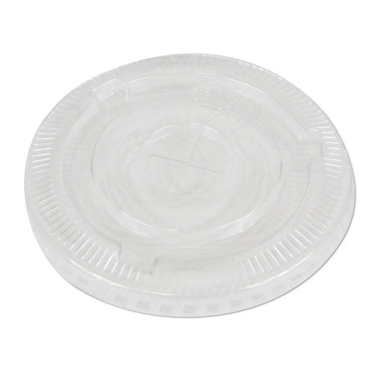 Boardwalk - PET Cold Cup Lids, Fits 16 oz to 24 oz Plastic Cups, Clear, 1,000/Carton