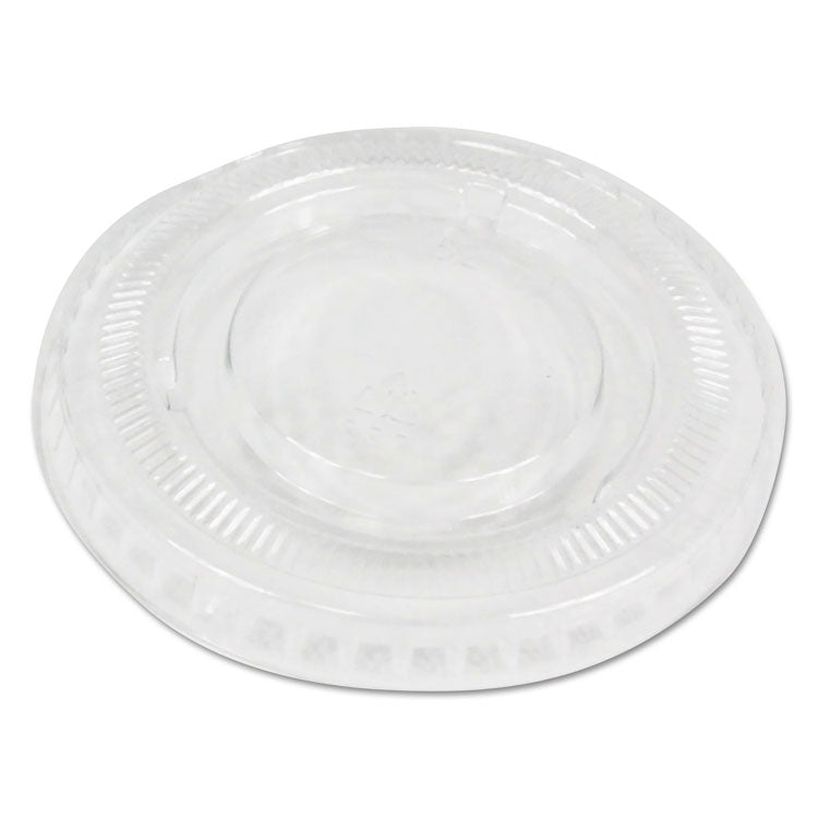 Boardwalk - Souffle/Portion Cup Lids, Fits 2 oz Portion Cups, Clear, 2,500/Carton