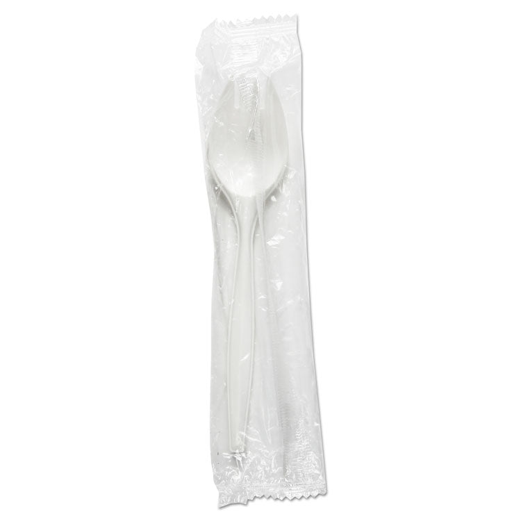 Boardwalk - Mediumweight Wrapped Polypropylene Cutlery, Spork, White, 1,000/Carton