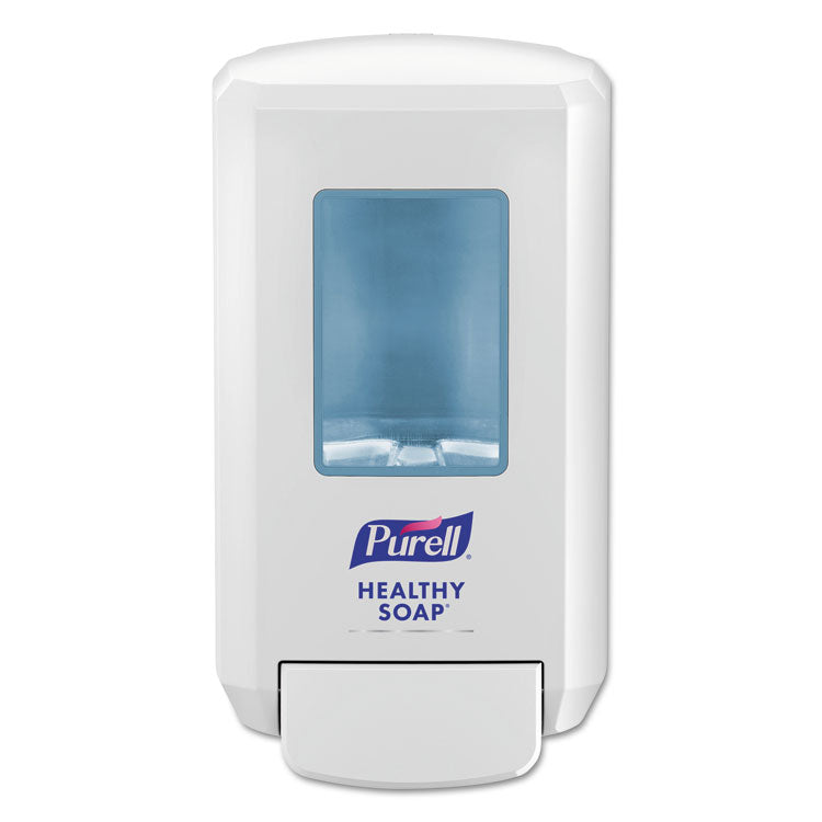 PURELL - CS4 Soap Push-Style Dispenser, 1,250 mL, 4.88 x 8.8 x 11.38, White