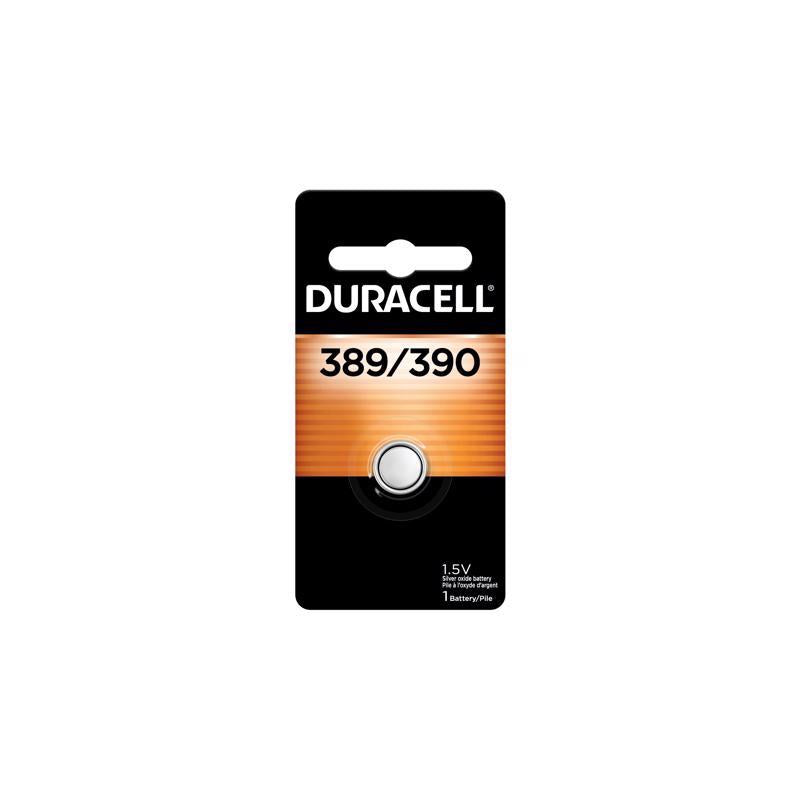 DURACELL - Duracell Silver Oxide 389/390 1.5 V 80 Ah Electronic/Watch Battery 1 pk