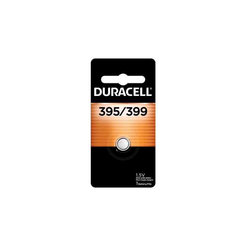 DURACELL - Duracell Silver Oxide 395/399 1.5 V 55 Ah Electronic/Watch Battery 1 pk