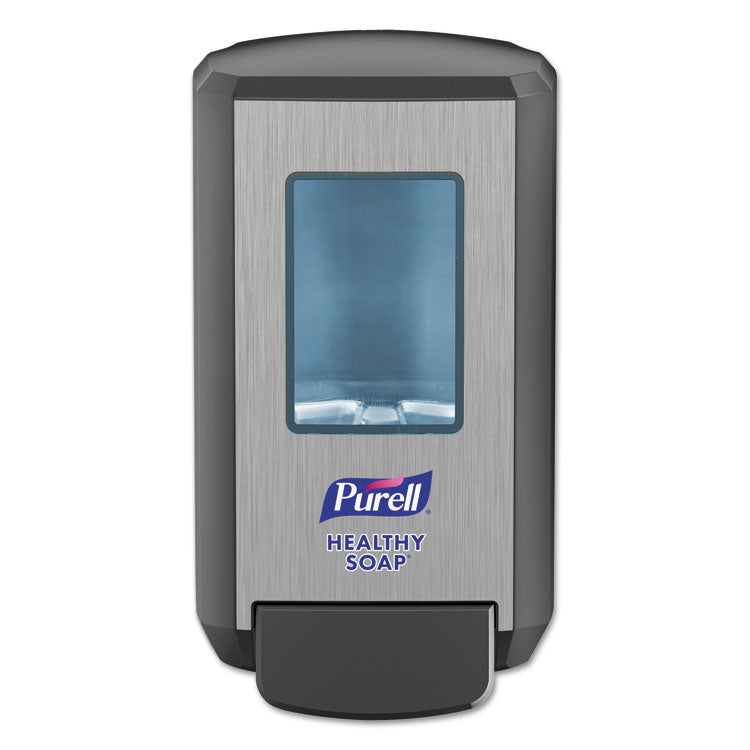 PURELL - CS4 Soap Push-Style Dispenser, 1,250 mL, 4.88 x 8.8 x 11.38, Graphite