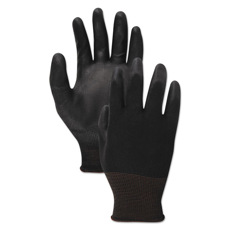 Boardwalk - Palm Coated Cut-Resistant HPPE Glove, Salt and Pepper/Black, Size 8 (Medium), 1 Dozen