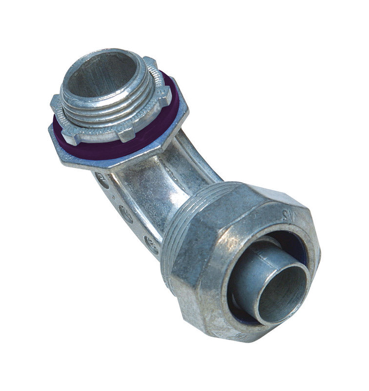 SIGMA - Sigma Engineered Solutions ProConnex 3/4 in. D Die-Cast Zinc 90 Degree Connector For Liquid Tight 1