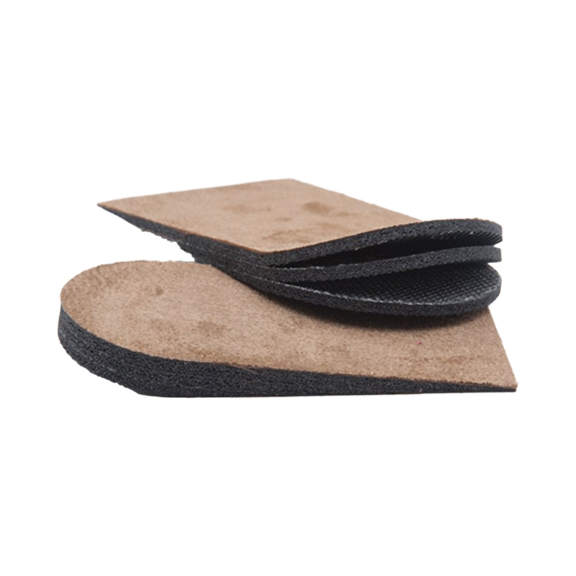 McKesson Brand - Heel Lift McKesson Leg Lifter Foam Core / Suede Top Female 6 to 6-1/2 / Male 4 to 4-1/2 Passion Mocha [1/EA]