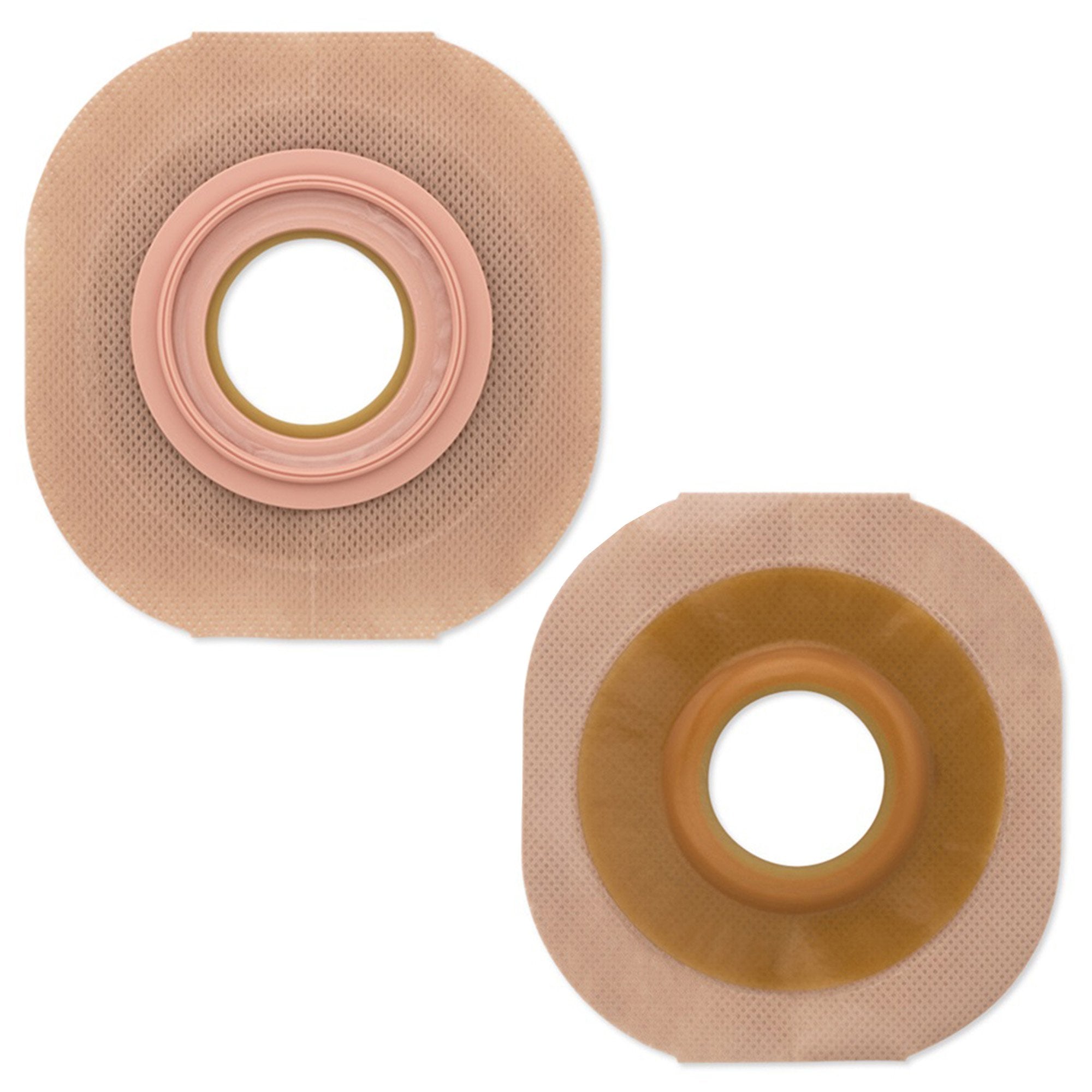 Hollister - Ostomy Barrier New Image™ Flextend™ Precut, Extended Wear Adhesive Tape 57 mm Flange Red Code System 1-3/8 Inch Opening [5/BX]
