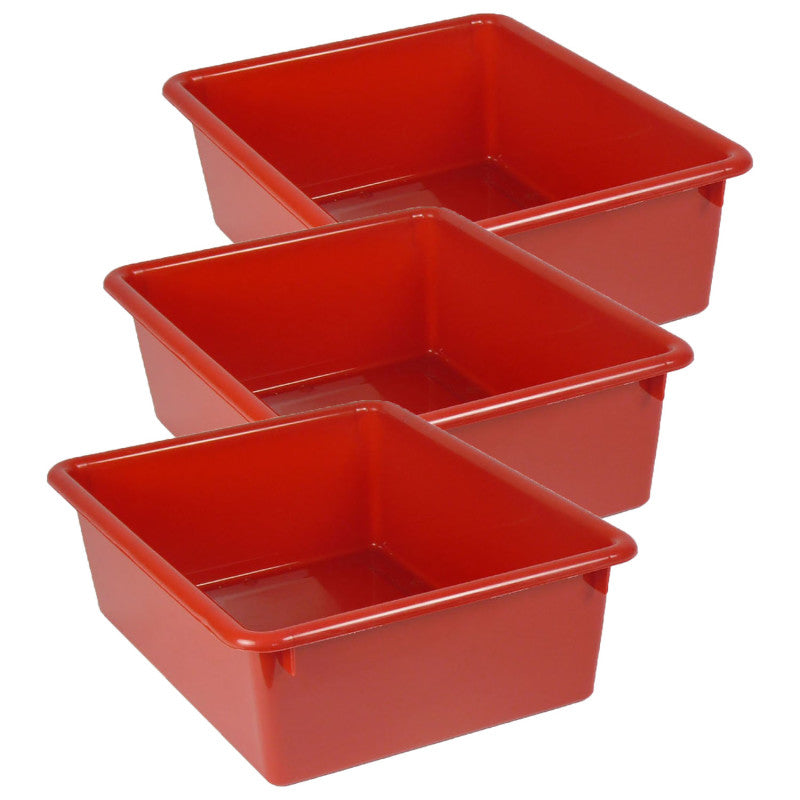 ROMANOFF - Double Stowaway® Tray Only, Red, Pack of 3