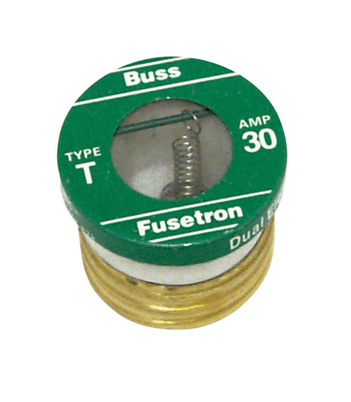 BUSS - Bussmann 30 amps Dual Element Plug Fuse 4 pk