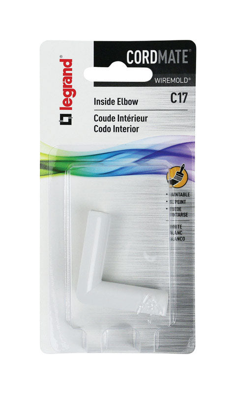 LEGRAND - Legrand CordMate Inside Elbow 1 pk