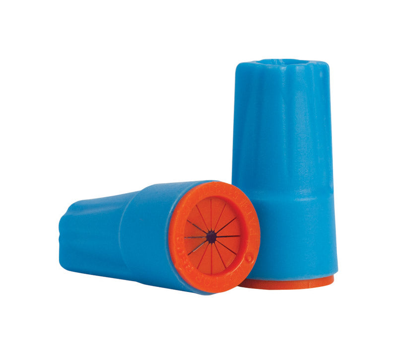 KING INNOVATION - King Innovation Copper Wire Waterproof Wire Connector Aqua/Orange 25 pk