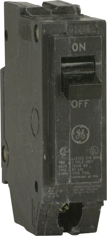 GE - GE Q-Line 15 amps Standard Single Pole Circuit Breaker