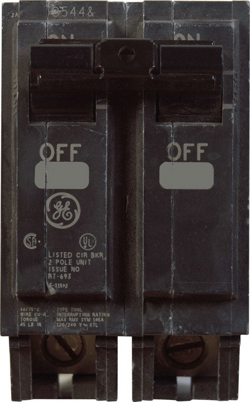 GE - GE Q-Line 50 amps Standard 2-Pole Circuit Breaker [THQL2150]