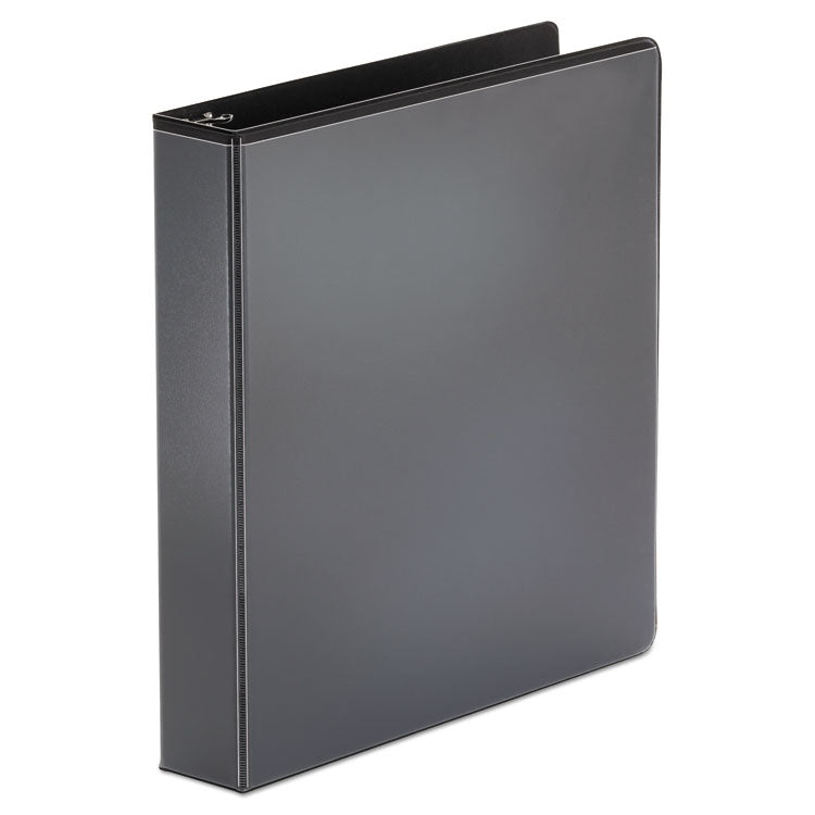 Universal - Economy Round Ring View Binder, 3 Rings, 1.5" Capacity, 11 x 8.5, Black