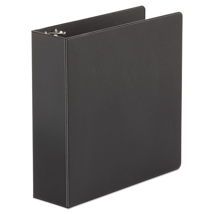 Universal - Economy Non-View Round Ring Binder, 3 Rings, 3" Capacity, 11 x 8.5, Black