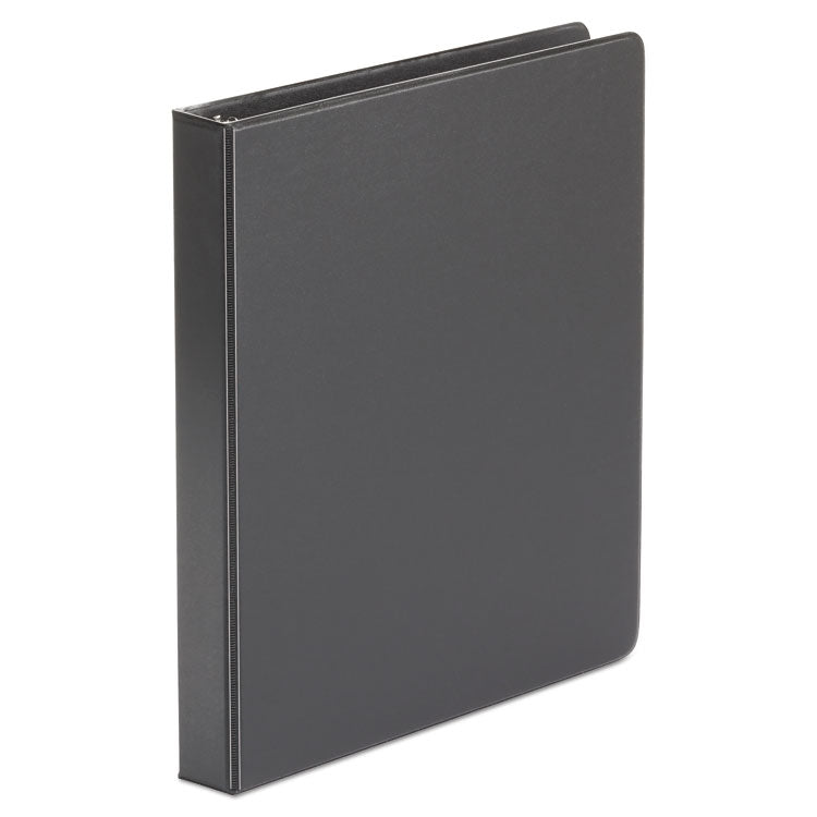 Universal - Economy Non-View Round Ring Binder, 3 Rings, 1" Capacity, 11 x 8.5, Black