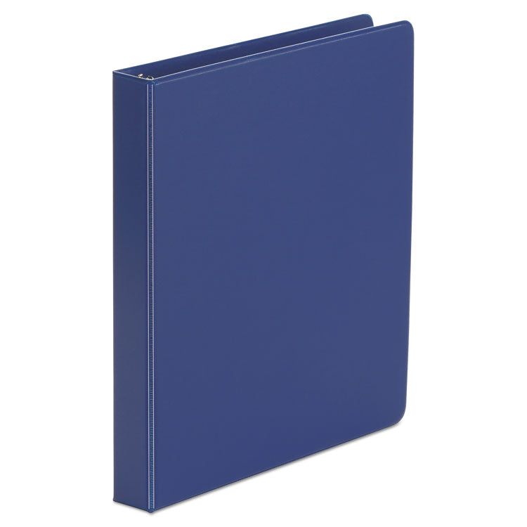 Universal - Economy Non-View Round Ring Binder, 3 Rings, 1" Capacity, 11 x 8.5, Royal Blue