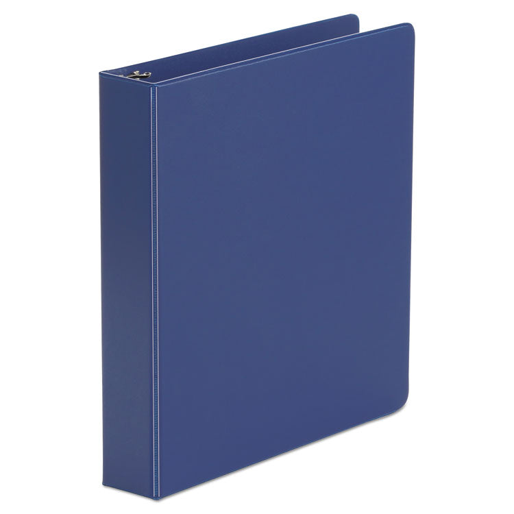 Universal - Economy Non-View Round Ring Binder, 3 Rings, 1.5" Capacity, 11 x 8.5, Royal Blue