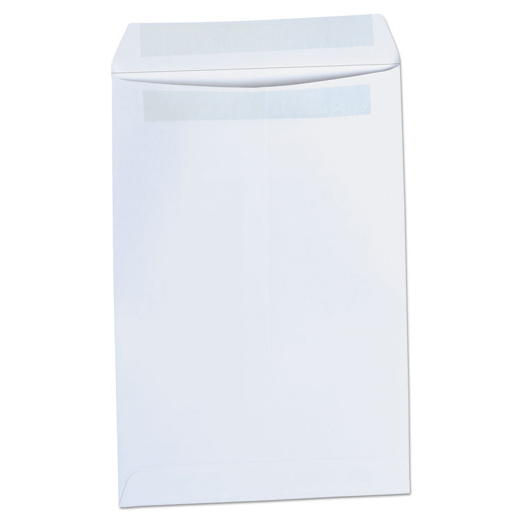 Universal - Self-Stick Open End Catalog Envelope, #1, Square Flap, Self-Adhesive Closure, 6 x 9, White, 100/Box