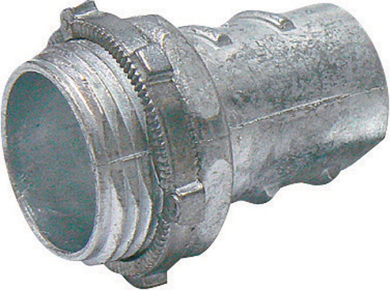SIGMA ENGINEERED SOLUTIONS - Sigma Engineered Solutions 3/4 in. D Die-Cast Zinc Screw-In Connector For FMC 25 pk - Case of 25