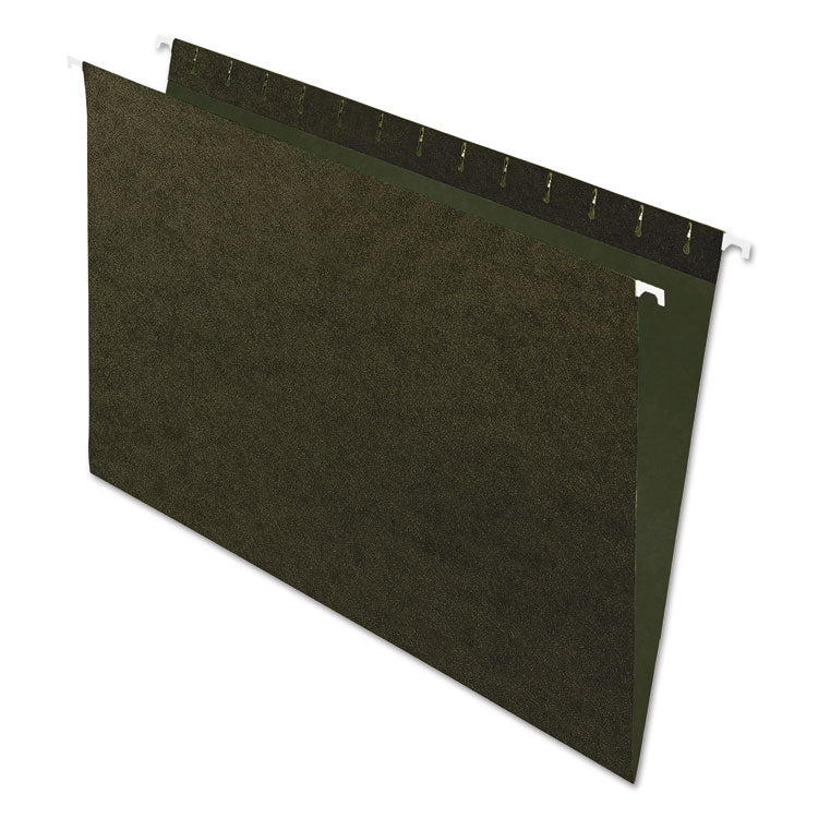 Pendaflex - Standard Green Hanging Folders, Legal Size, Straight Tabs, Standard Green, 25/Box