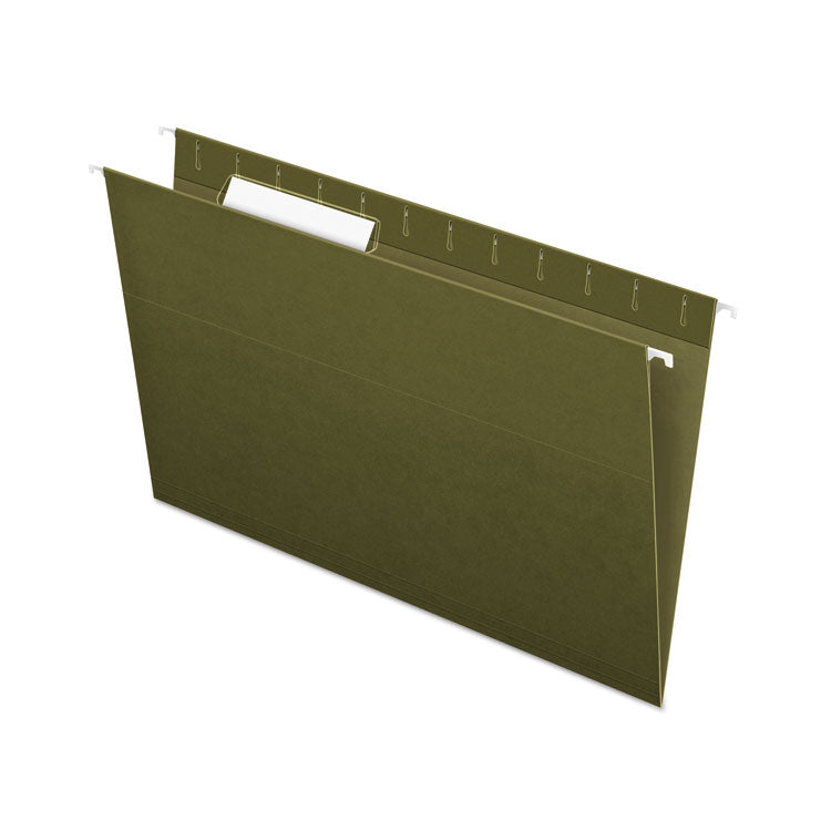 Pendaflex - Standard Green Hanging Folders, Legal Size, 1/3-Cut Tabs, Standard Green, 25/Box