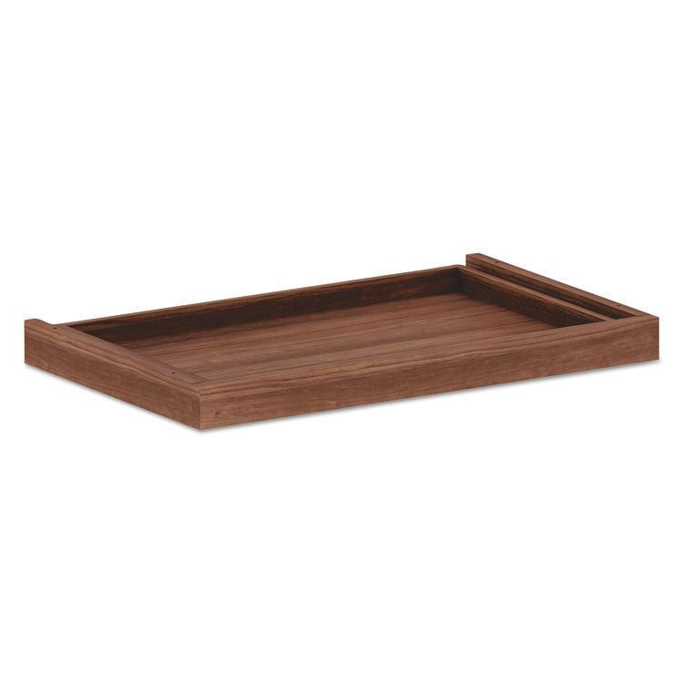 Alera - Alera Valencia II Series Center Drawer, Laminate, 24.5w x 15d x 2h, Modern Walnut