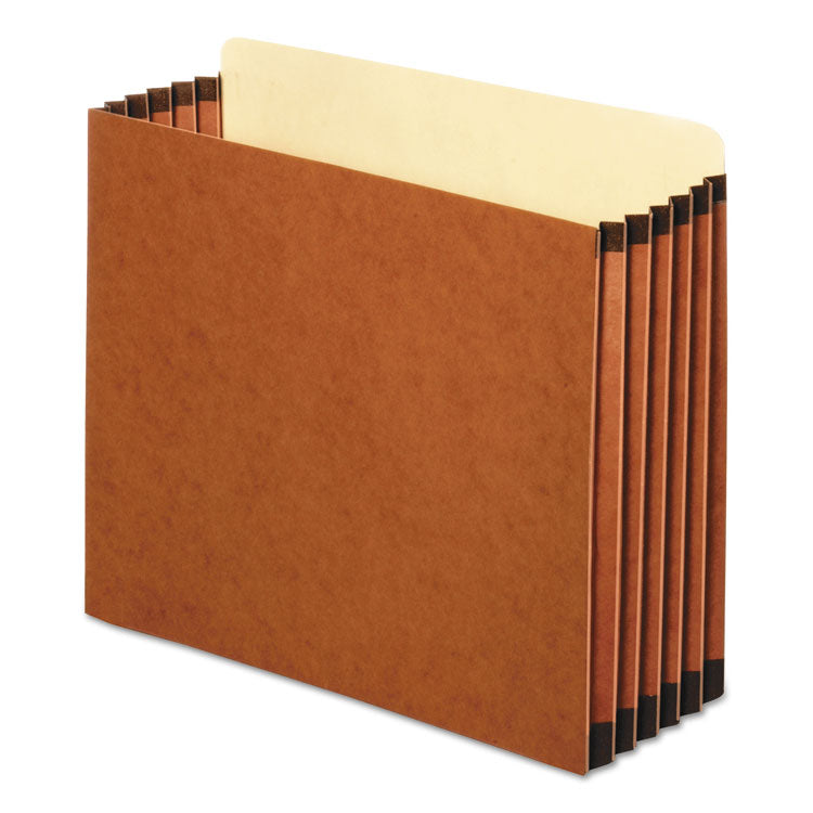 Pendaflex - File Cabinet Pockets, 5.25" Expansion, Letter Size, Redrope, 10/Box