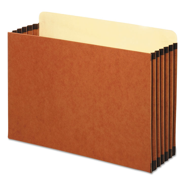 Pendaflex - File Cabinet Pockets, 5.25" Expansion, Legal Size, Redrope, 10/Box