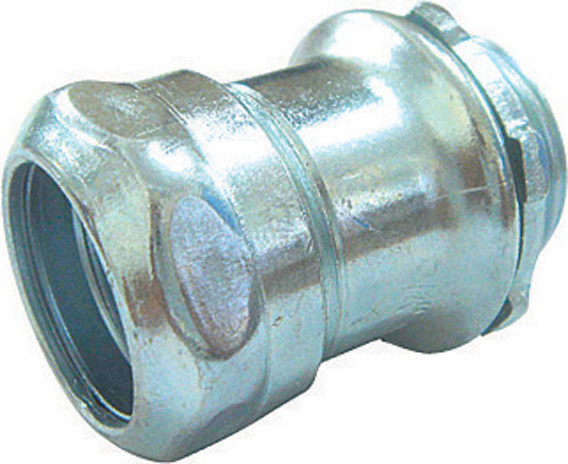 SIGMA ENGINEERED SOLUTIONS - Sigma Engineered Solutions 1/2 in. D Zinc-Plated Steel Compression Connector For Rigid/IMC 1 pk