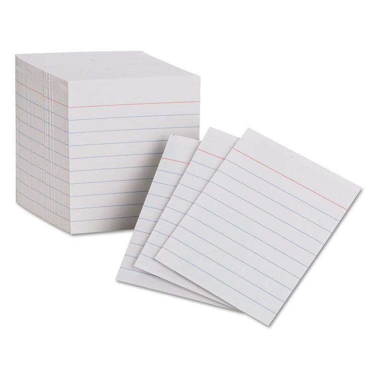 Oxford - Ruled Mini Index Cards, 3 x 2.5, White, 200/Pack