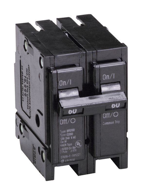 CUTLER HAMMER - Eaton Cutler-Hammer 60 amps Plug In 2-Pole Circuit Breaker