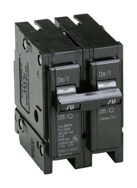 CUTLER HAMMER - Eaton HomeLine 70 amps Plug In 2-Pole Circuit Breaker