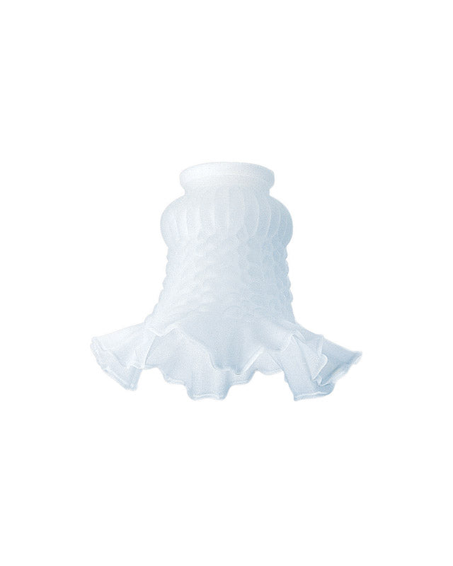 WESTINGHOUSE - Westinghouse Vase White Glass Lamp Shade 1 pk - Case of 6 [81242]