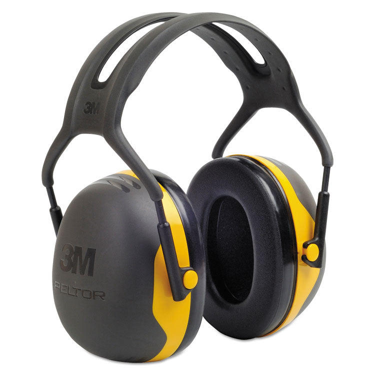 3M - PELTOR X2 Earmuffs, 24 dB NRR, Yellow/Black