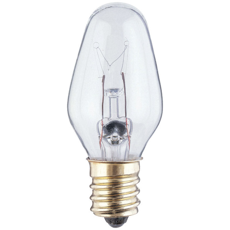 WESTINGHOUSE - Westinghouse 7 W C7 Specialty Incandescent Bulb E12 (Candelabra) White 2 pk - Case of 10 [3791]