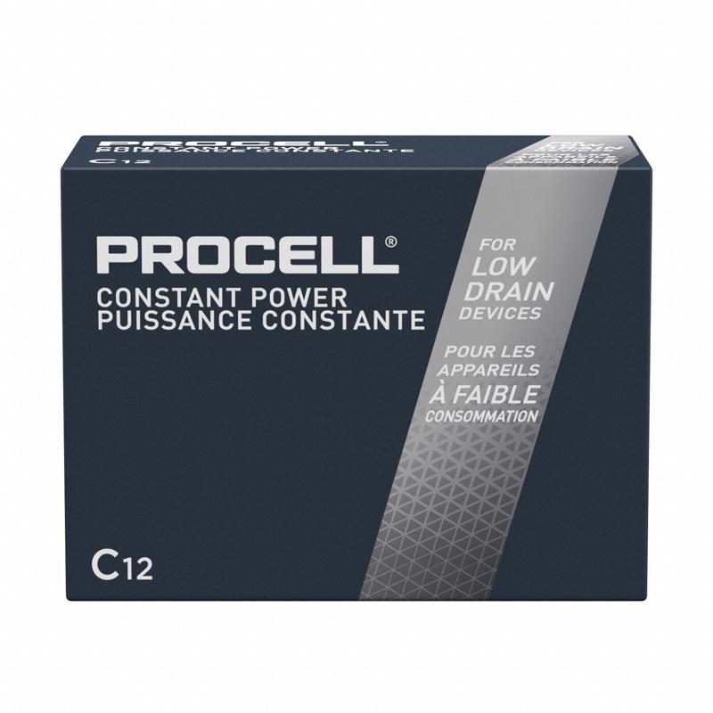 PROCELL PROFESSIONAL BATTERIES - Procell Professional Batteries Procell Constant C Alkaline Batteries 12 pk Boxed
