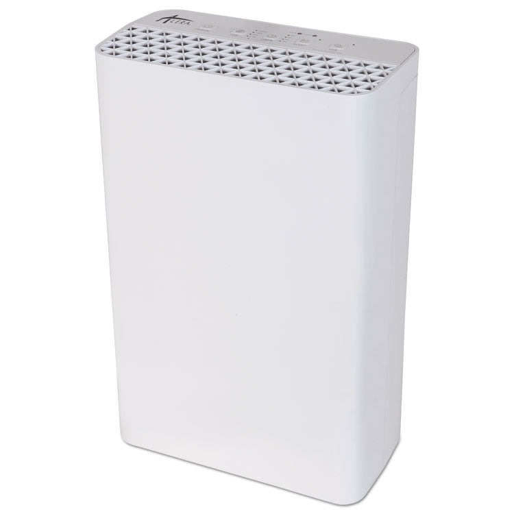 Alera - 3-Speed HEPA Air Purifier, 215 sq ft Room Capacity, White